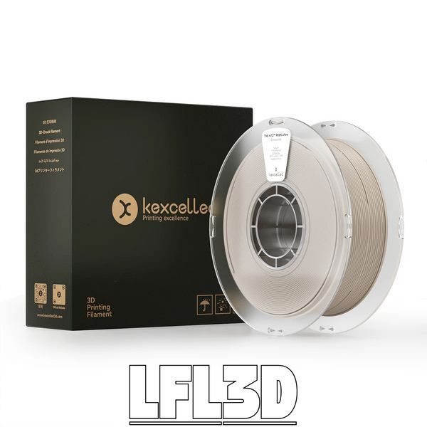Kexcelled THE K12&trade; PEEK Ultra Natural, 0,25 кг &mdash; натуральний філамент, високотемпературний інженерний пластик для 3д-друку KXL-K12-PEEK-U-NAT-025K фото