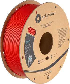 Filament, plastic for 3D printing Polymaker PolyLite™ ASA, Red, 1 kg