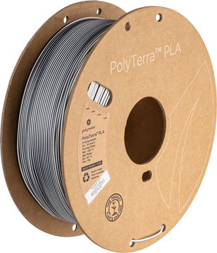 Filament, plastic for 3D printing Polymaker PolyTerra™ Dual PLA, Shadow Black (White-Black), 1 kg