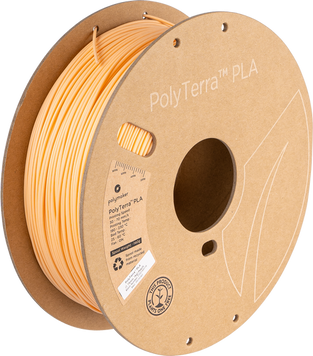 Filament, plastic for 3D printing Polymaker PolyTerra™ PLA, Pastel Peach, 1 kg