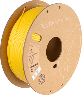 Polymaker PolyTerra™ PLA+, Yellow, 1 кг — філамент, пластик для 3д-друку PA05001 фото