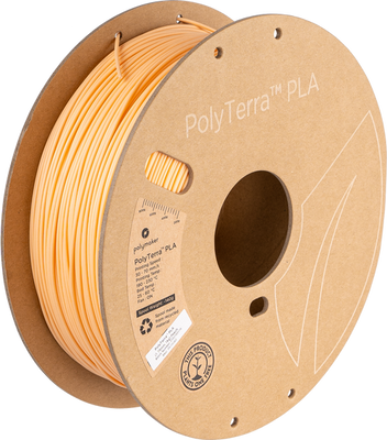 Polymaker PolyTerra™ PLA, Pastel Peach, 1 кг — філамент, пластик для 3д-друку PM70863 фото