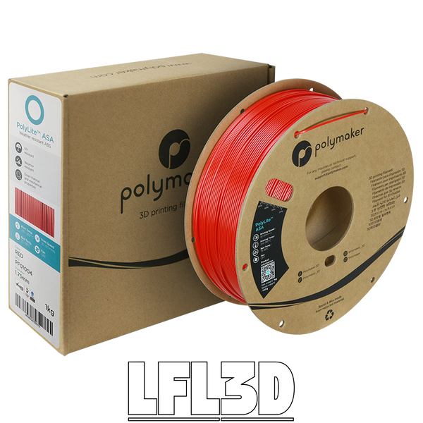 Polymaker&trade; ASA, Red, 1 kg PF01004 photo