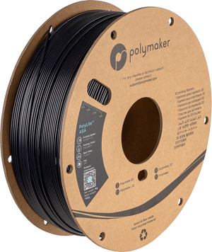 Filament, plastic for 3D printing Polymaker PolyLite™ ASA, Black, 1 kg