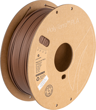 Filament, plastic for 3D printing Polymaker PolyTerra™ PLA, Army Brown, 1 kg