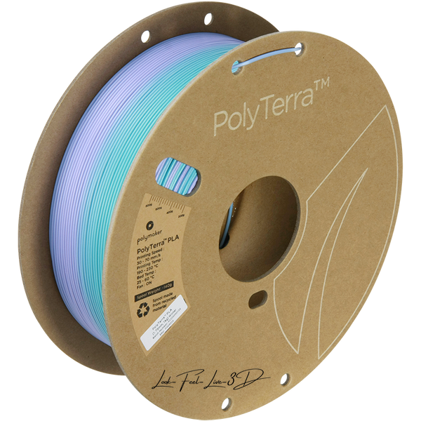 Polymaker PolyTerra™ Gradient PLA, Winter, 1 кг — філамент, пластик для 3д-друку PA04038 фото