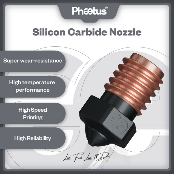 Phaetus Silicone Carbide Nozzle — сопло із карбід кремнію PS (V6) 0,4 мм R01.01.6320A00.01.00.00.00 фото