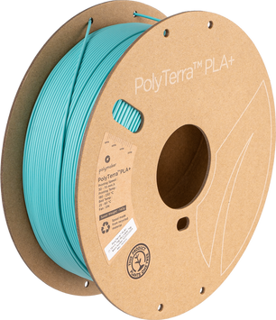 Filament, plastic for 3D printing Polymaker PolyTerra™ PLA+, Polymaker Teal, 1 kg