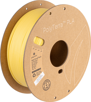 Filament, plastic for 3D printing Polymaker PolyTerra™ PLA, Pastel Banana, 1 kg