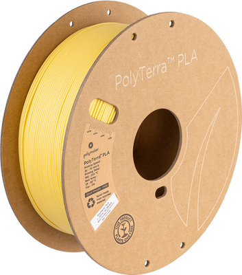 Polymaker PolyTerra™ PLA, Pastel Banana, 1 кг — філамент, пластик для 3д-друку PM70865 фото