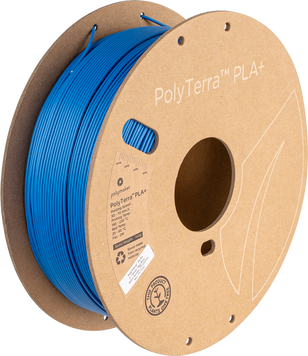 Filament, plastic for 3D printing Polymaker PolyTerra™ PLA+, Blue, 1 kg