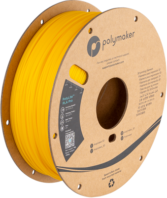 Polymaker PolyLite™ PLA Pro, Yellow, 1 кг — філамент, пластик для 3д-друку PA07009 фото