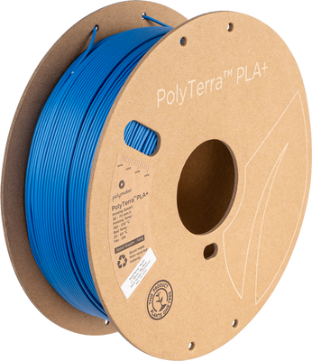 Polymaker PolyTerra™ PLA+, Blue, 1 кг — філамент, пластик для 3д-друку PM70949 фото