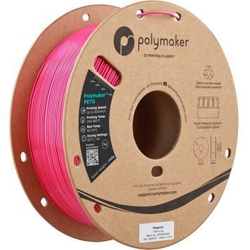 Polymaker&trade; PETG Magenta PB05017 photo