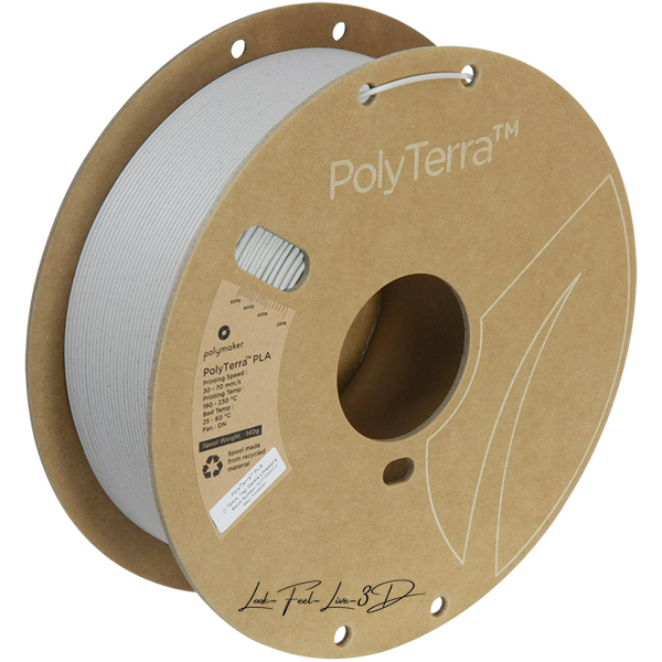 Polymaker PolyTerra™ Marble PLA, Marble Limestone, 1 кг — філамент, пластик для 3д-друку PA04043 фото